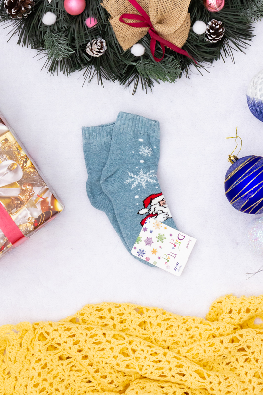 Шкарпетки дитячі "Новорічні" (зима)